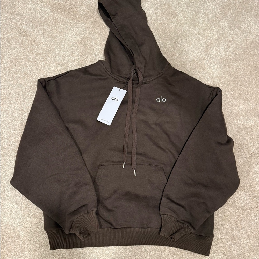 ALO Yoga Accolade Espresso Hoodie